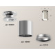 Накладной светильник Ambrella Light Techno XS6305040 (N6903, C6305, N6104)
