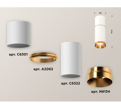 Потолочный светильник Ambrella Light Techno Spot XS6322062 (C6301, A2062, C6322, N6134) Потолочный светильник Ambrella Light Techno Spot XS6322062 (C6301, A2062, C6322, N6134)