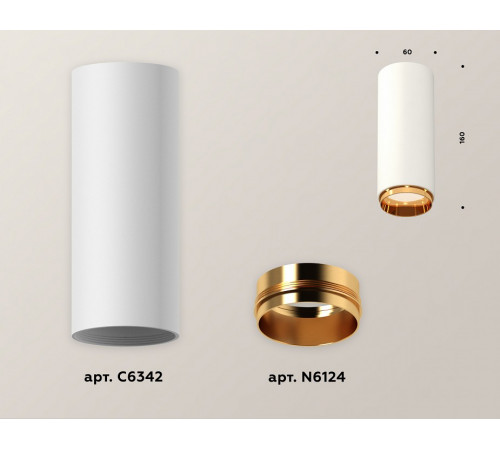 Потолочный светильник Ambrella Light Techno Spot XS6342005 (C6342, N6124)