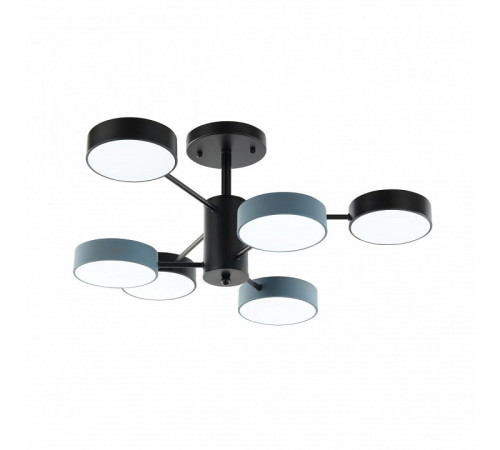 Люстра на штанге Arte Milano Ferrara 250906/6B Bk/Gr Люстра на штанге Arte Milano Ferrara 250906/6B Bk/Gr