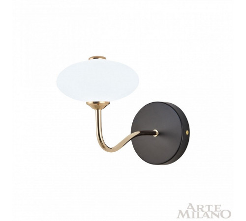 Бра Arte Milano Neapolis 273908/1B BK/GD