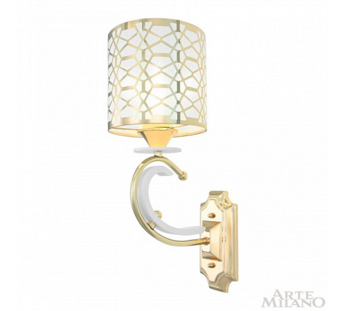 Бра Arte Milano Florentia-1237 301237/1W Wh/Gd Бра Arte Milano Florentia-1237 301237/1W Wh/Gd