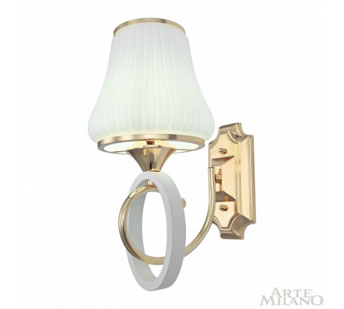 Бра Arte Milano Florentia-2387 302387/1W Wh/Gd Бра Arte Milano Florentia-2387 302387/1W Wh/Gd