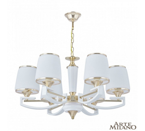 Подвесная люстра Arte Milano Florentia-2457 302457/6 Wh/Gd