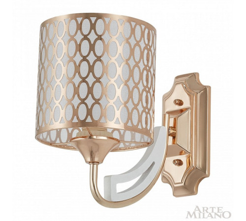 Бра Arte Milano Florentia-3387 303387/1W Wh/Gd Бра Arte Milano Florentia-3387 303387/1W Wh/Gd