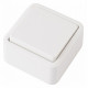 Выключатель двухклавишный проходной Arte Milano 310.32-2.white