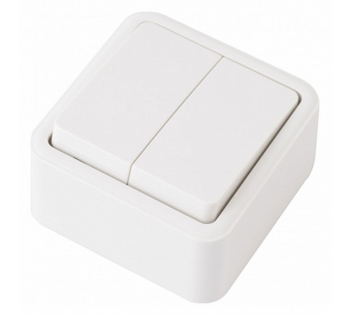 Выключатель одноклавишный проходной Arte Milano 310.32-1.white