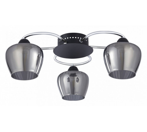 Потолочная люстра Arte Milano Amalfi 321508/3 CR+BK Потолочная люстра Arte Milano Amalfi 321508/3 CR+BK