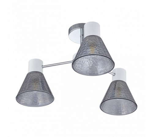 Люстра на штанге Arte Milano Napoli 322408/3 CR+WH Люстра на штанге Arte Milano Napoli 322408/3 CR+WH