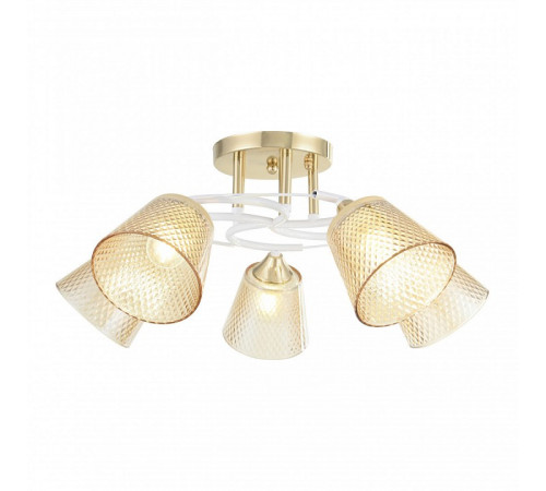 Потолочная люстра Arte Milano Amalfi 323006/5 FG+WT Потолочная люстра Arte Milano Amalfi 323006/5 FG+WT