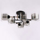 Потолочная люстра Arte Milano Amalfi 324308/6 BK+FG