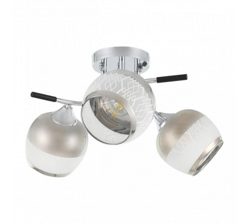 Потолочная люстра Arte Milano Amalfi 325985/3 CR+BK Потолочная люстра Arte Milano Amalfi 325985/3 CR+BK