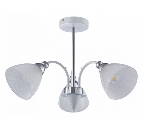 Люстра на штанге Arte Milano Napoli 326008/3 WH+CR Люстра на штанге Arte Milano Napoli 326008/3 WH+CR