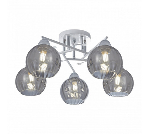 Потолочная люстра Arte Milano Amalfi 326508/5 WH+CR Потолочная люстра Arte Milano Amalfi 326508/5 WH+CR