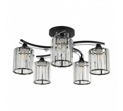 Потолочная люстра Arte Milano Amalfi 327103/5 BK+CR Потолочная люстра Arte Milano Amalfi 327103/5 BK+CR