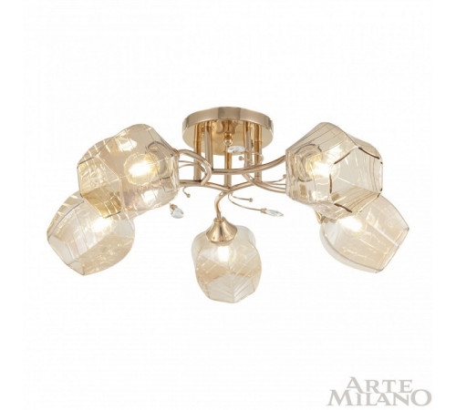 Потолочная люстра Arte Milano Amalfi 328106/5 FG Потолочная люстра Arte Milano Amalfi 328106/5 FG