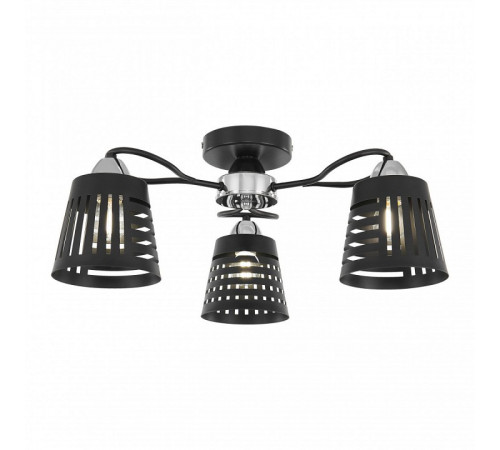 Потолочная люстра Arte Milano Amalfi 328207/3 BK.CR Потолочная люстра Arte Milano Amalfi 328207/3 BK.CR