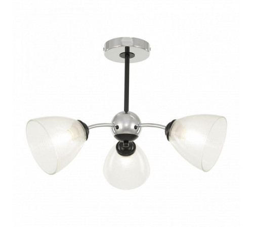 Люстра на штанге Arte Milano Napoli 329007/3+3 CR.BK Люстра на штанге Arte Milano Napoli 329007/3+3 CR.BK