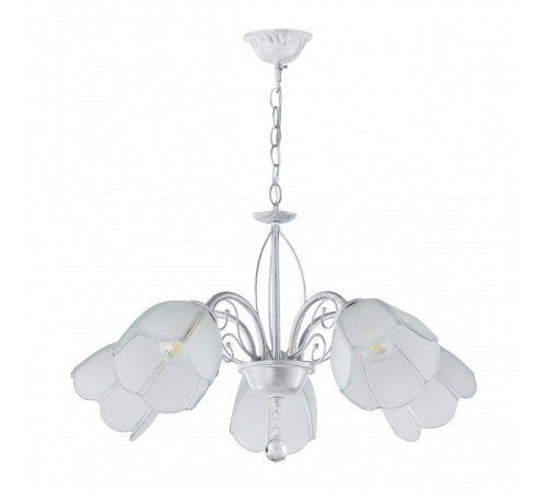Подвесная люстра Arte Milano Amalfi 332656/5 WT+SL Подвесная люстра Arte Milano Amalfi 332656/5 WT+SL