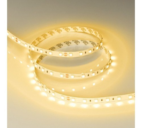 Светодиодная лента Arlight RT-B60-10mm 24V Yellow (14.4 W/m, IP20, 5060, 5m) (Arlight, 14.4 Вт/м, IP20) 008816(2)