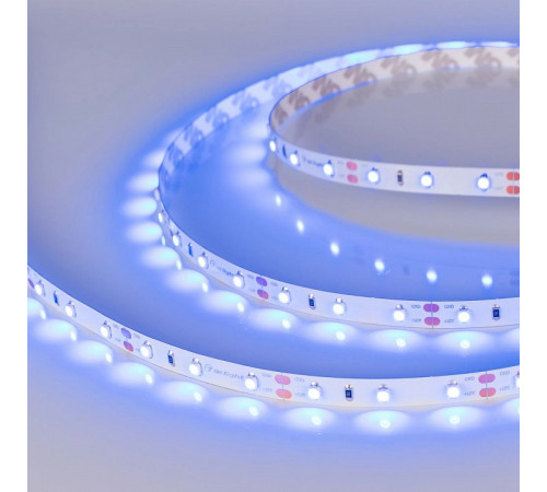 Светодиодная лента Arlight RT-A60-8mm 12V Blue (4.8 W/m, IP20, 2835, 5m) (Arlight, 4.8 Вт/м, IP20) 010523(3)