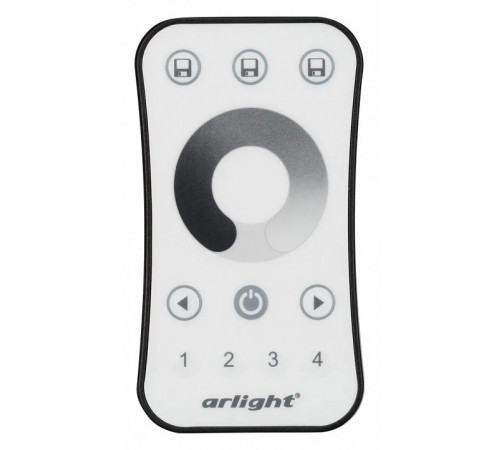 Пульт Arlight Smart-R10-Dim (4 зоны, 2.4G) 023033 Пульт Arlight Smart-R10-Dim (4 зоны, 2.4G) 023033