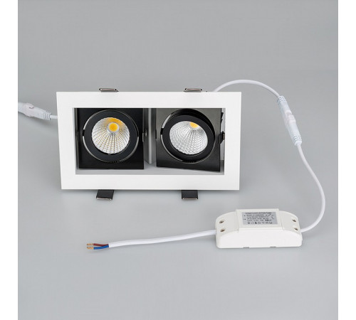 Встраиваемый светильник Arlight CL-KARDAN-S180x102-2x9W Day 024129