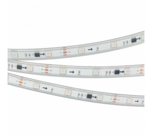 Светодиодная лента Arlight герметичная SPI-P-B30-12mm 12V RGB-PX3 (7.2W/m, IP66, 5060, 5m) 026370(3)