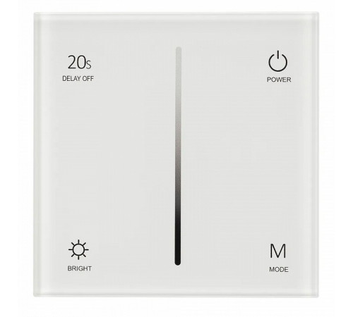 Панель Arlight Smart-P36-Dim-IN White (230V, 1.2A, Triac, Sens, 2.4G) 027113 Панель Arlight Smart-P36-Dim-IN White (230V, 1.2A, Triac, Sens, 2.4G) 027113