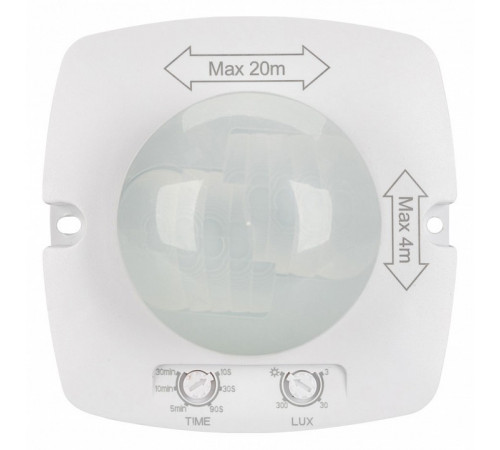 Датчик Arlight NAVE-PIR-UP-S102x102-500W-WH (230V, 2.17A, MULTI) 027872(1)