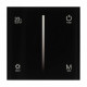 Панель Arlight Smart-P36-Dim-IN Black (230V, 1.2A, Triac, Sens, 2.4G) 028110