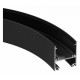 Алюминиевый профиль Arlight SL-ARC-5060-D1500-A90 Black (дуга 1 из 4) 029270