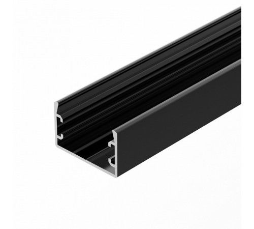 Алюминиевый профиль Arlight PLS-Lock-H16-SMT-2000 Anod Black 033295
