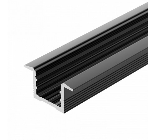 Алюминиевый профиль Arlight SL-SLIM-H13M-F25-2000 BLACK 037114