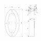 Уличный светильник Arlight LGD-MUSE-BOLL-H2000-18W Warm3000 (DG, 328 deg, 230V) 037522