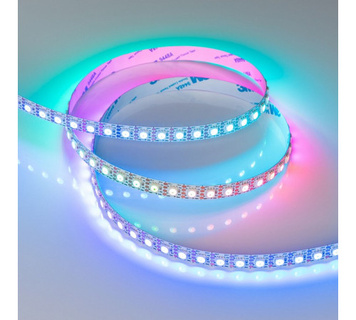 Светодиодная лента Arlight SPI-B96-10mm 12V RGB-PX1-BPT (13 W/m, IP20, 5060, 5m) 037868