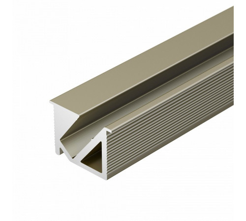 Алюминиевый профиль Arlight SL-BEVEL-H10-F14-2000 ANOD OLIVE GREY 038200 Алюминиевый профиль Arlight SL-BEVEL-H10-F14-2000 ANOD OLIVE GREY 038200