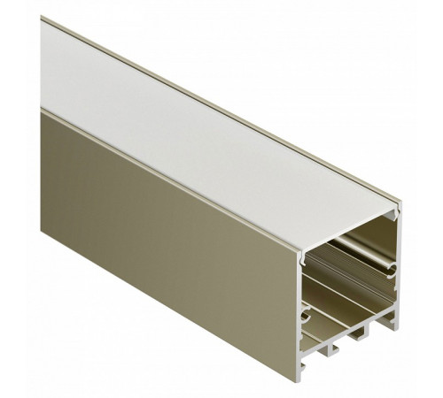 Алюминиевый профиль Arlight SL-LINE-3638-LW-2000 ANOD OLIVE GREY 038432