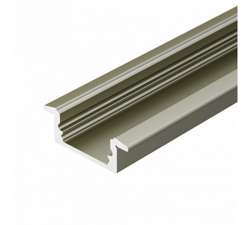 Профиль Arlight LINE-2308-F-2000 ANOD OLIVE GREY 038440