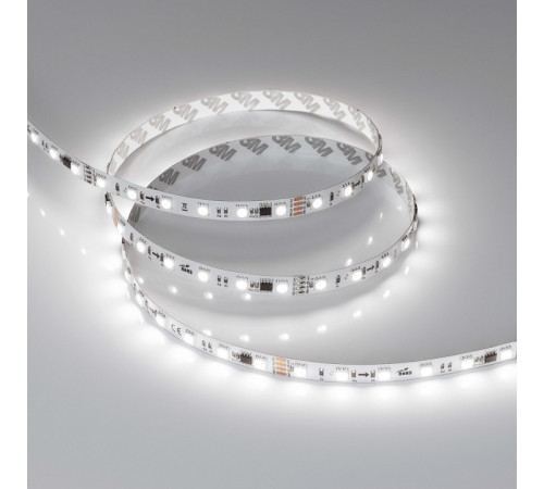 Светодиодная лента Arlight SPI-B60-10mm 24V White6000-PX6-RAM (15 W/m, IP20, 5060, 5m) 039038