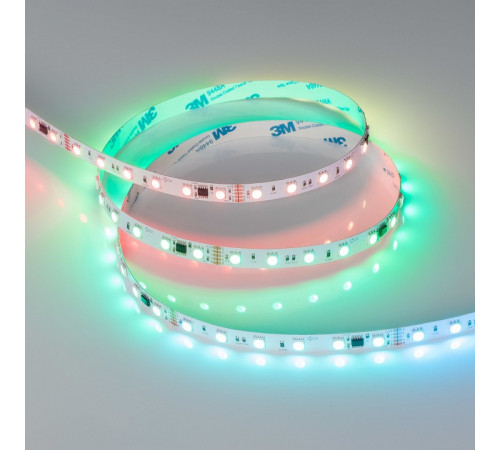 Светодиодная лента Arlight DMX-B60-10mm 24V RGB-PX6 (14 W/m, IP20, 5060, 5m) 039183 Светодиодная лента Arlight DMX-B60-10mm 24V RGB-PX6 (14 W/m, IP20, 5060, 5m) 039183