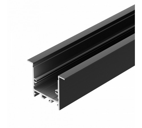 Алюминиевый профиль Arlight SL-LINIA49S-F-2000 ANOD BLACK 039389