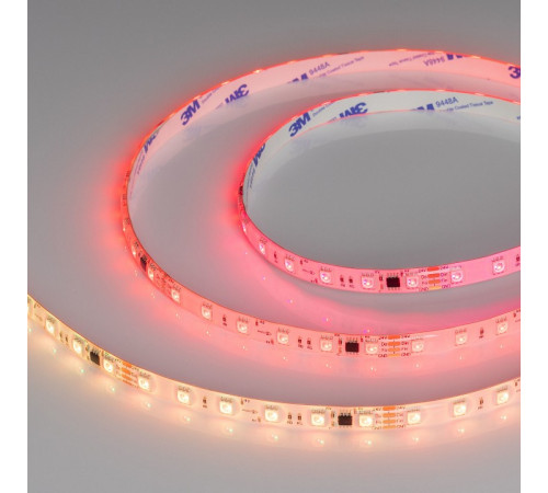 Светодиодная герметичная лента Arlight SPI-SE-B60-10mm 24V RGB-PX6-BPT (12 W/m, IP65, 5060, 5m) 039601 Светодиодная герметичная лента Arlight SPI-SE-B60-10mm 24V RGB-PX6-BPT (12 W/m, IP65, 5060, 5m) 039601