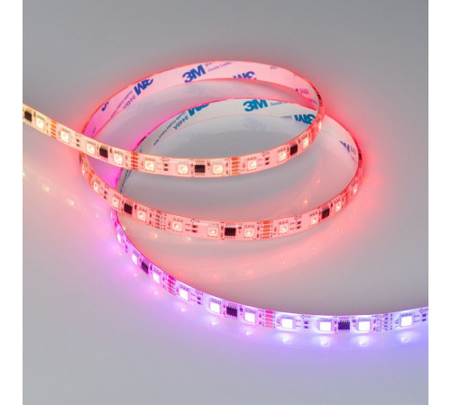 Светодиодная герметичная лента Arlight DMX-SE-B60-10mm 12V RGB-PX3 (14 W/m, IP65, 5060, 5m) 039604