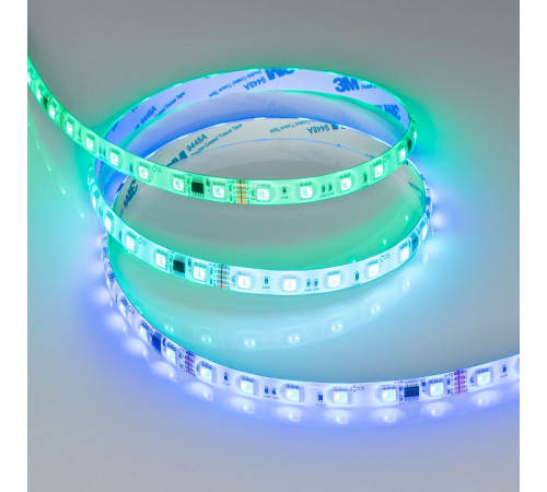 Светодиодная герметичная лента Arlight DMX-SE-B60-10mm 24V RGB-PX6 (14 W/m, IP65, 5060, 5m) 039607