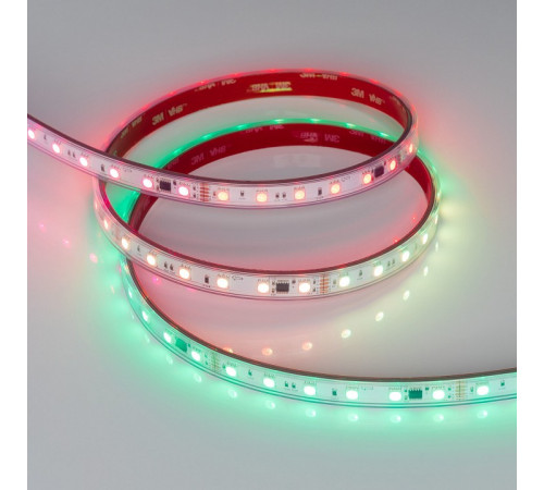 Светодиодная герметичная лента Arlight DMX-PFS-B60-12mm 24V RGB-PX6 (14 W/m, IP68, 5060, 5m) 039608