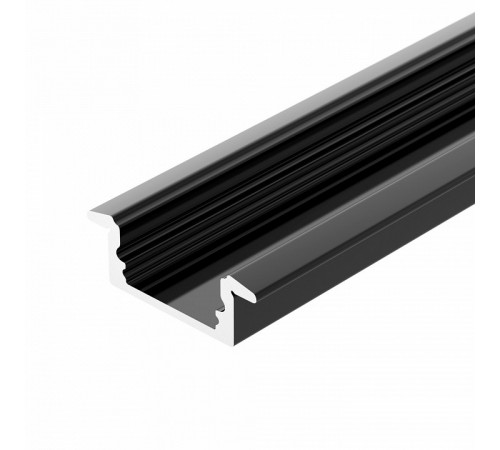 Профиль Arlight LINE-2308-F-2000 ANOD BLACK 040301 Профиль Arlight LINE-2308-F-2000 ANOD BLACK 040301