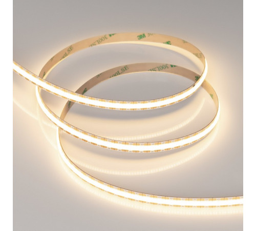 Светодиодная лента Arlight COB-X528-8mm 12V Warm3000 (11 W/m, IP20, CSP, 5m) 041794