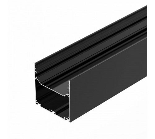 Алюминиевый профиль Arlight LINE-S-7575-2000 BLACK 041855