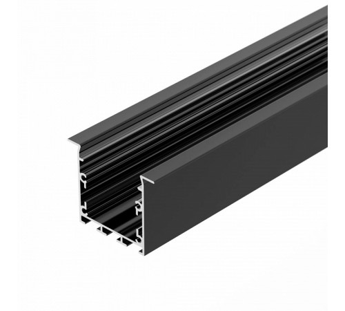 Алюминиевый профиль Arlight LINIA49-F-S-2000 BLACK 041873 Алюминиевый профиль Arlight LINIA49-F-S-2000 BLACK 041873